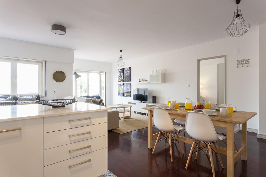 Joivy Superb 1-Bed Apt With Workspace And Terrace, Close To Avenida Da Liberdade Лиссабон Экстерьер фото